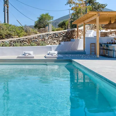 Stone Pine House - Private Pool Villa Andiparos