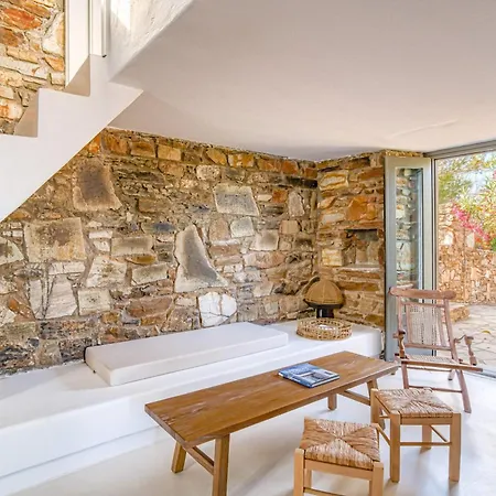 Villa Stone Pine House - Private Pool Andiparos