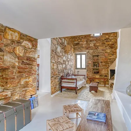 Villa Stone Pine House - Private Pool Andiparos
